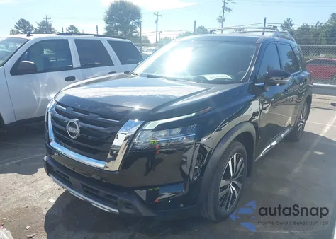 2024 Nissan Pathfinder Platinum 4Wd z USA, uszkodzony, nr VIN 5N1DR3DJ6RC307028